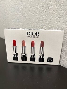 Dior Rouge Dior Lipstick Set in Red, Pink, Rose, Nude